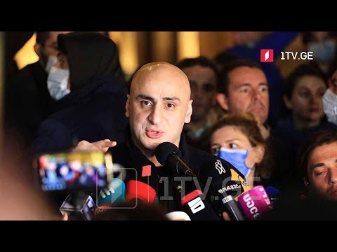 ოპოზიციური პარტიების ლიდერების განცხადებები საპროტესტო აქციაზე