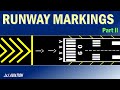 Runway Markings Part 2: Additional Markings on a Precision Approach Runway
