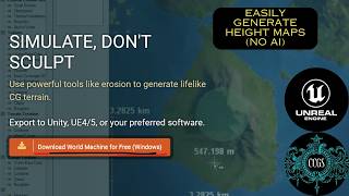 The BEST way to generate Height Maps for your game (NO AI) #unity #unrealengine #gamedev