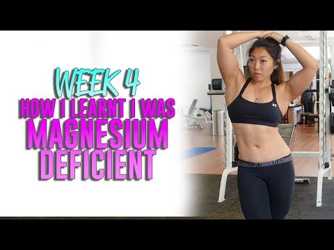 Week 4 How I Learnt I was Magnesium Deficient