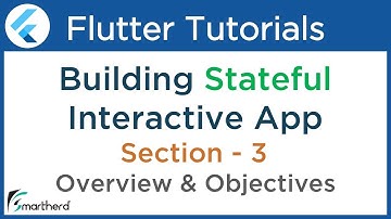 Building Complete app using Stateful Widget | Flutter Tutorial for Beginners with Dart:  #3.1