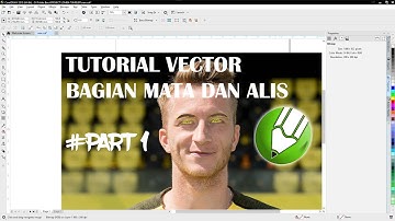 Tutorial Vector Mata dan Alis Part #1 - Coreldraw