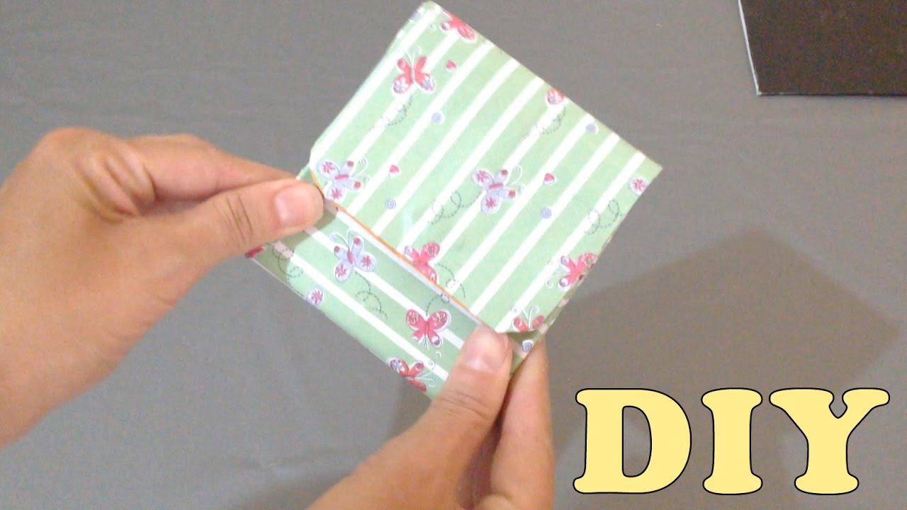 Do lixo ao Luxo Porta Moedas de Caixa de Leite - Reciclagem Artesanato