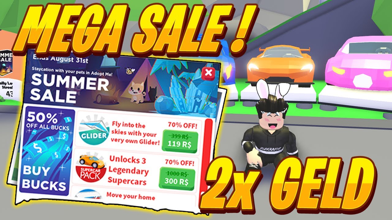 MEGA RABATT und DOPPEL GELD EVENT in Adopt Me!  | Roblox/Deutsch