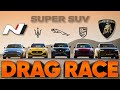 Ioniq 5 n v urus performante v macan gts v fpace svr v grecale trofeo   cammisa ultimate drag race