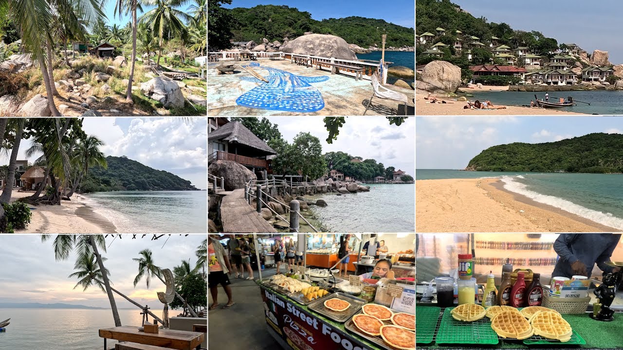 Koh Phangan and Koh Tao Islands Tour | 4K