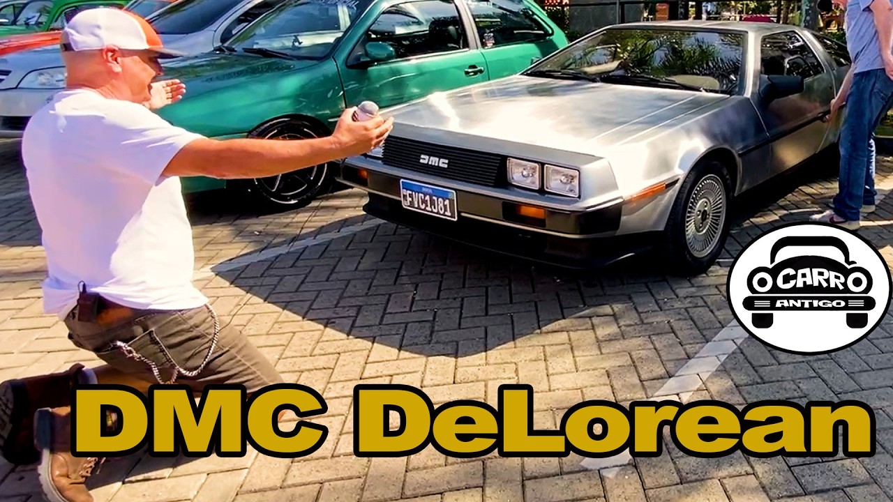 DeLorean DMC-12 1981 – O mais novo no Brasil – Não é só um carro é um PERSONAGEM!!!!