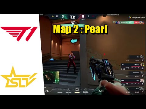 T1 vs SLT | Map 2 | Playoffs: Semifinals | SOOP Valorant League 2025 |