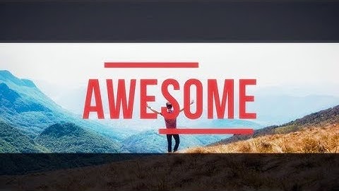 COLOR TYPO DYNAMIC OPENER ► [ AFTER EFFECTS TEMPLATES ]