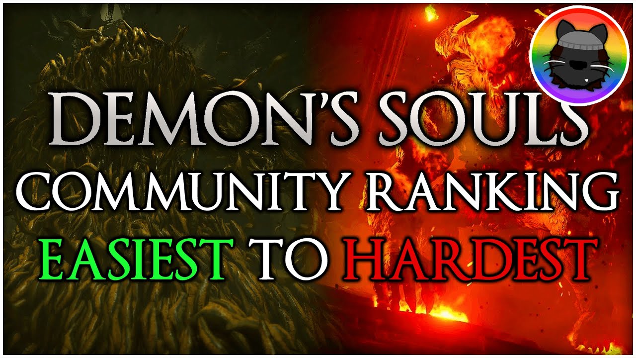 Ranking the Demon's Souls Bosses Easiest to Hardest! YouTube