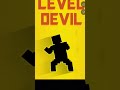 level devil game funny dance #reaction #gaming #shorts