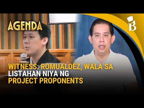 Witness: ₱5-B kickback commitment, inihahatid kay Henry Alcantara | Agenda Agenda