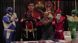 Austin St. John Power Rangers Morph | Jason Morph at Comiccon