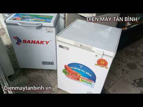 Video Bán tủ đông cũ 100 lít Sanaky / Hòa Phát. tư vấn mua... - youtube