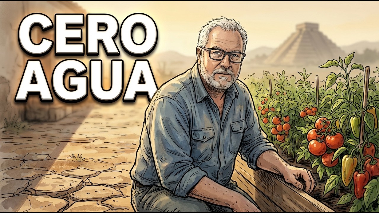 La Sequía Va a Destruir Tu Huerto — El Sistema Azteca Que No Necesita Lluvia!