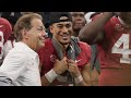 Follow Bryce Young off the field after Alabama wins SEC Championship