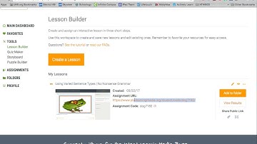 PBS LearningMedia Lesson Builder