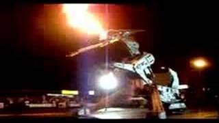 Robosaurus at Alamo Drafthouse for Transformers premier