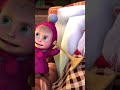 Inhale, Exhale 🎅❄️ #OneTwoThreeLightTheChristmasTree #MashaAndTheBear #Shorts #cartoonforkids #kids