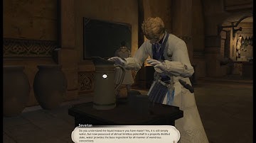 FFXIV "Way of the Alchemist", "My First Alembic" ALC 1 Job Quests