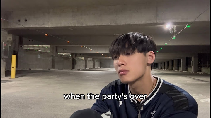 When the Party's Over Cover version - Cover performance video thumbnail