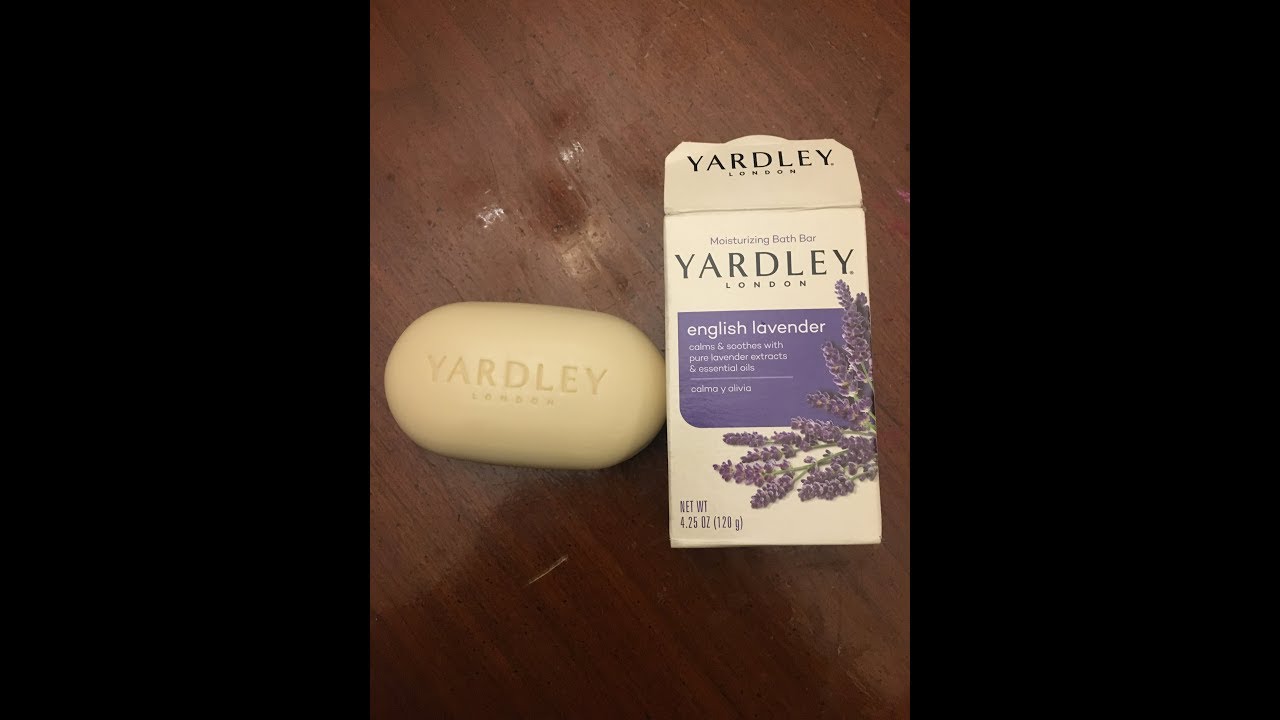 unboxing Yardley London Moisturizing Bath Bar English Lavender soap walmart clearance 10cents
