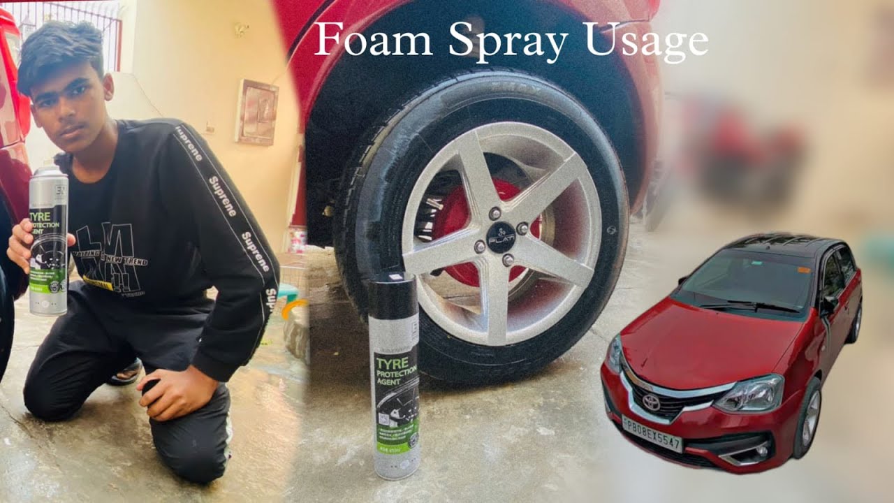 Foam Spray Best For Car Shining 😱 Foam Spray In Just ₹200 Punjabi