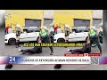 Cercado de Lima: Tres acusados de extorsión acaban heridos de bala tras persecución