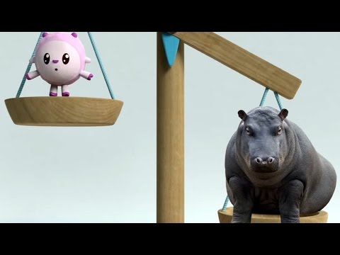 Легкое и тяжелое - МАЛЫШАРИКИ: Умные песенки - теремок тв: песенки для детей