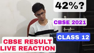 CBSE RESULT LIVE REACTION 2021 | CBSE CLASS 12 RESULT 2021 | CLASS 12 BOARD EXAM | CBSE