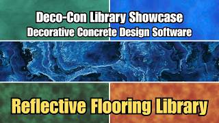 Deco-Con V4 - Reflective Flooring Library - Decorative Concrete Design Software (2026)