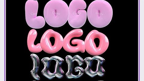 How to Make Blender Typography on Canva in 30 Seconds | Canva Tutorials | Blender Typography