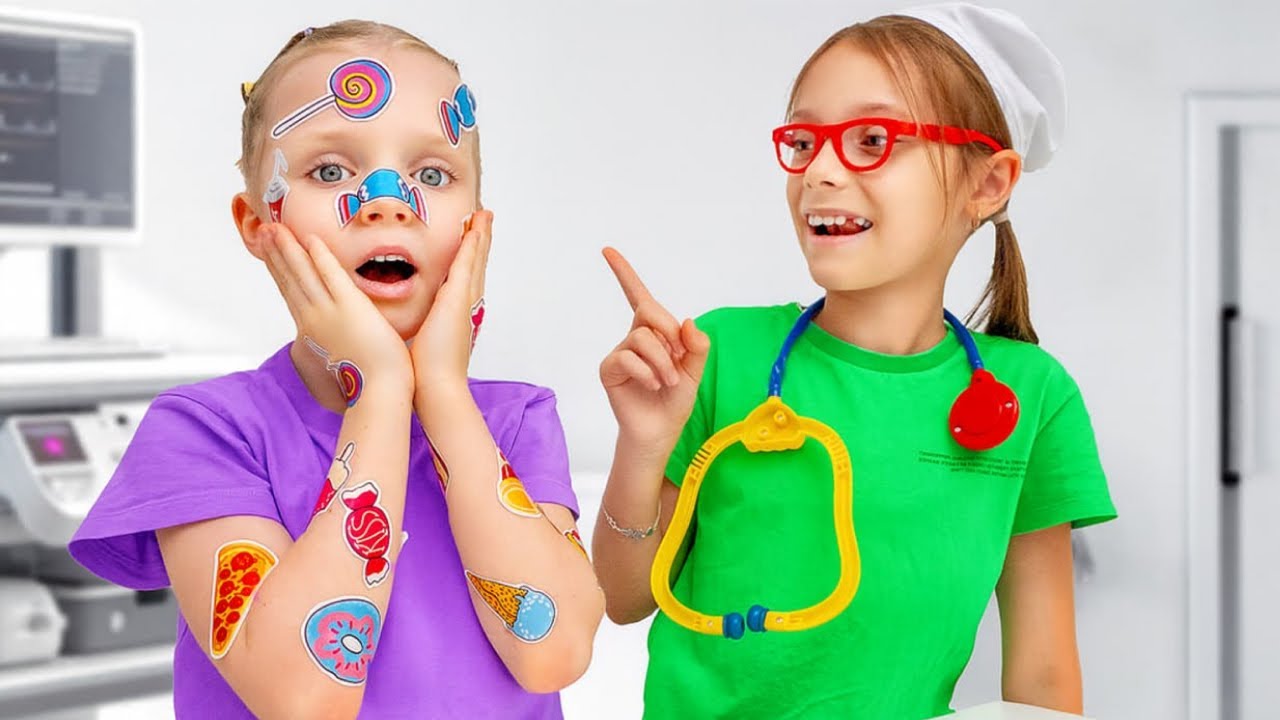 Kleebisrõugete üllatus! 🧼🍎 Õpime koos häid harjumusi