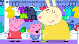 shopping for george pigs new clothes peppa pig official full episodes