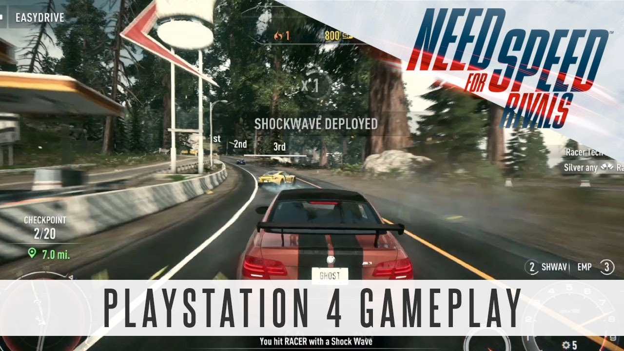 Need for Rivals - PlayStation 4 Gameplay - YouTube