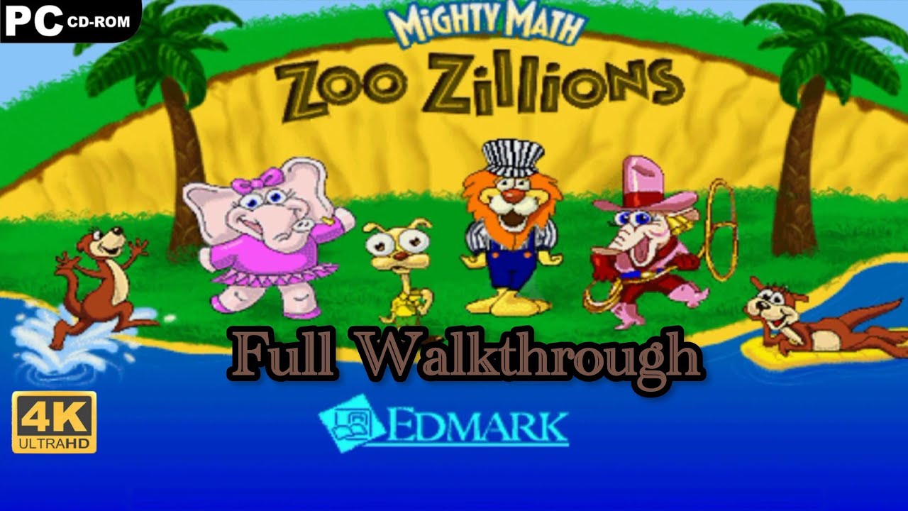 Mighty Math Zoo Zillions [PC] Gameplay - 4K60ᶠᵖˢ UHD - YouTube