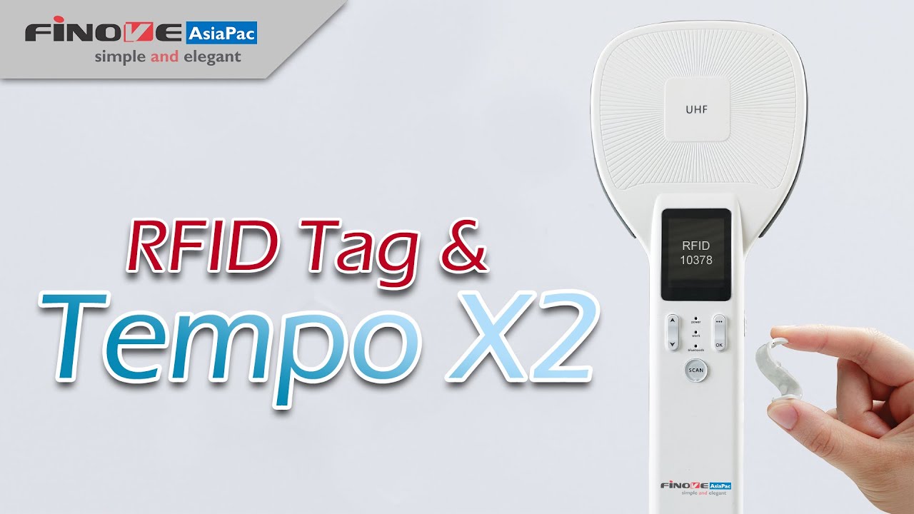 Finove TempoX2 and RFID Laundry Tag