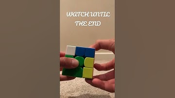PERFECT LOOP?? 🔁🔁 ultra satisfying RUBIKS cube solve
