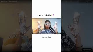 My current obsession #vibecoding #handtracking #ai #ad #manuspartner