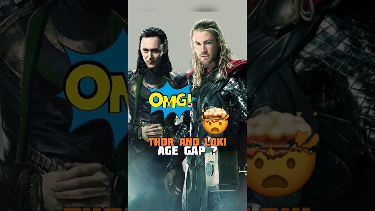 Age Difference Between Thor & Loki 🤯|