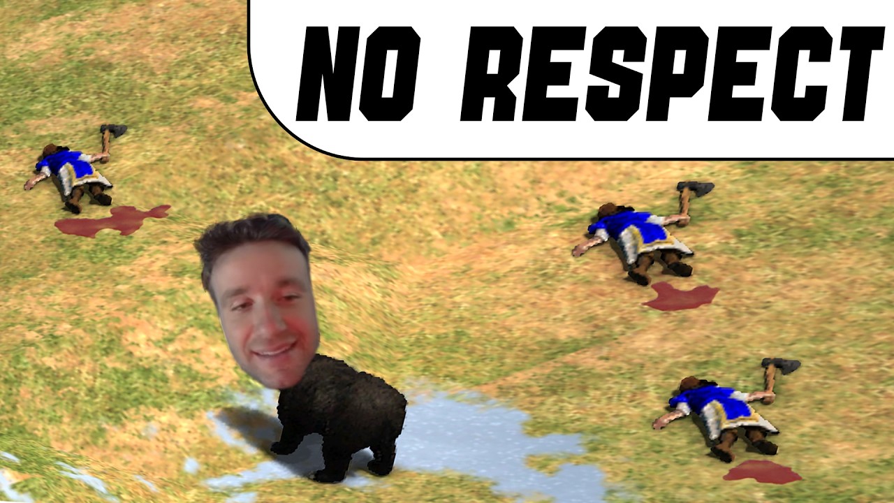 Для него нет АВТОРИТЕТОВ в Age of Empires 2