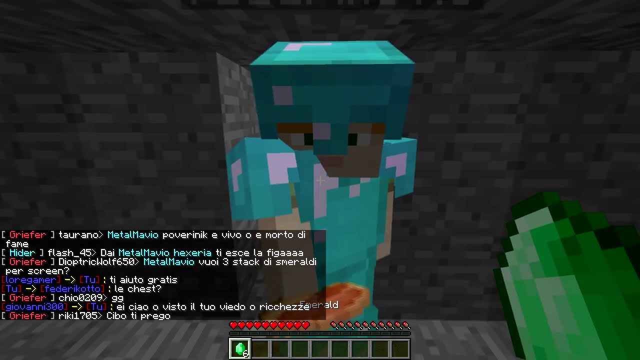 La Truffa Perfetta Sul Server Minecraft Di Lyon Metalmavio Thewikihow