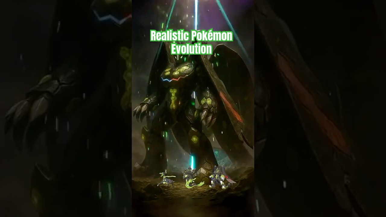 Realistic Pokémon Form Change | Pokédex No.718 🐍 (Zygarde 10% → 50% → Complete)