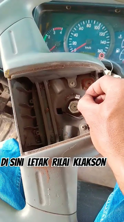 DI MANA LETAK RILAI  KLAKSON  CANTER#tutorialotomotif #videoshorts