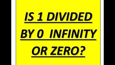 COMMON MATH ERRORS |  What is 1 divided by 0? | Is it ZERO or INFINITY? | TUTELAGE