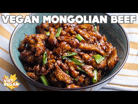 Vegan Mongolian Beef Soy Curls