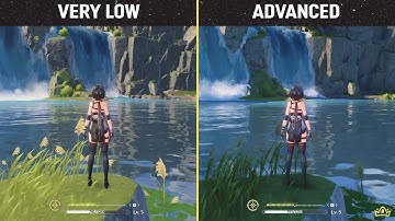 Wuthering Waves | Low vs Advanced | PC Graphic Settings Comparison