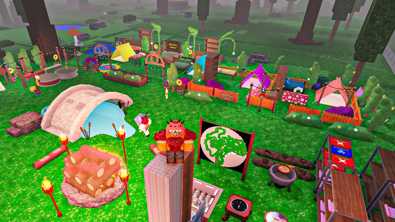 Kita Buat 4 Kamar Terbaik Untuk Bocil Di Game 99 Night In The Forest