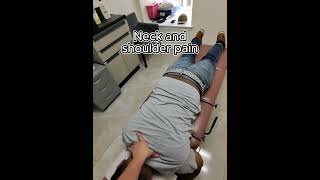 Upper back adjustments can neck and shoulder pain and can help improve mobility.