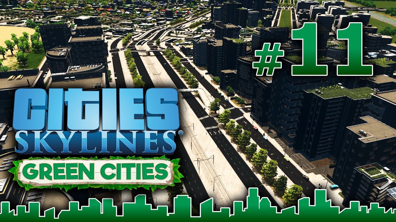 Cities Skylines геймплей. Gameplay city